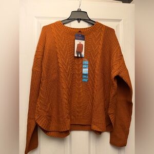 Joseph Women's Sweater in Rich Orange